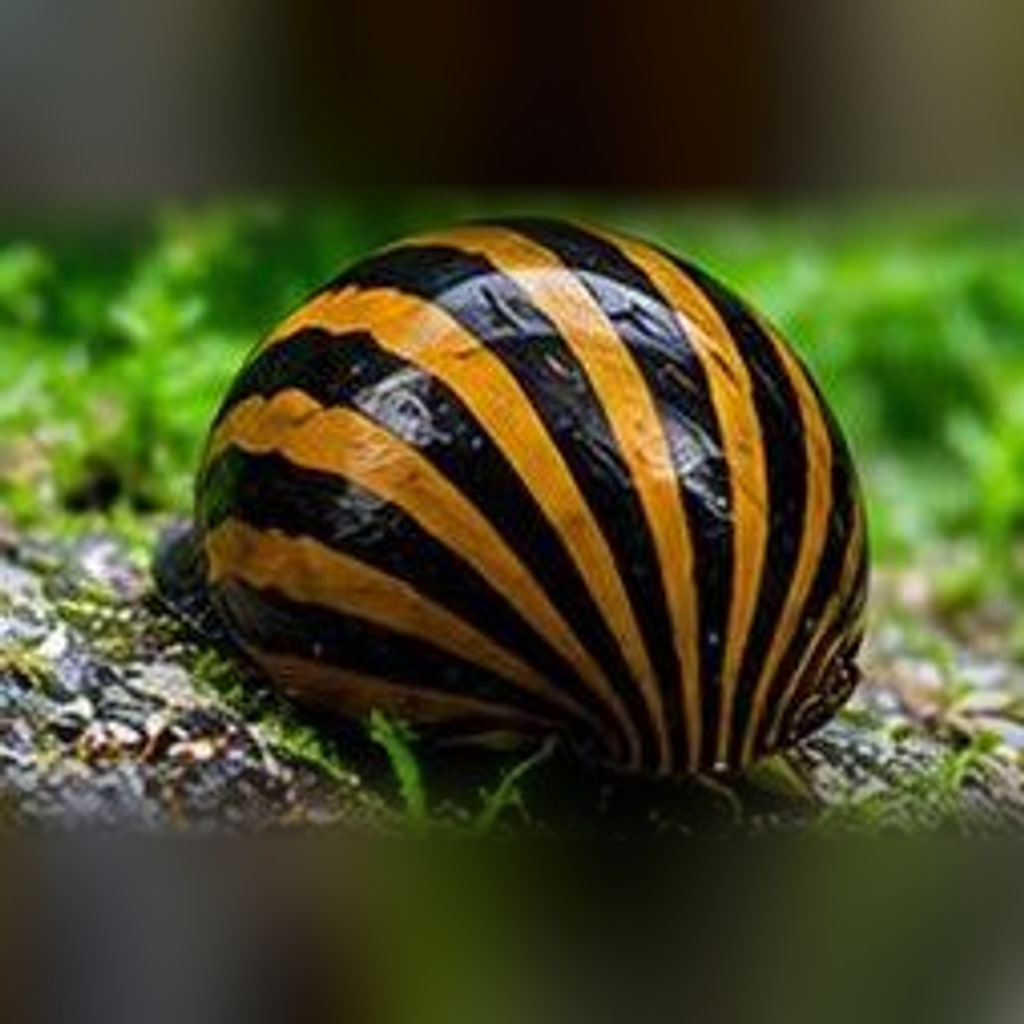 Nerite snail (zebra nerite)