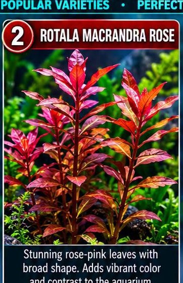 Rotala Macrandra Rose
